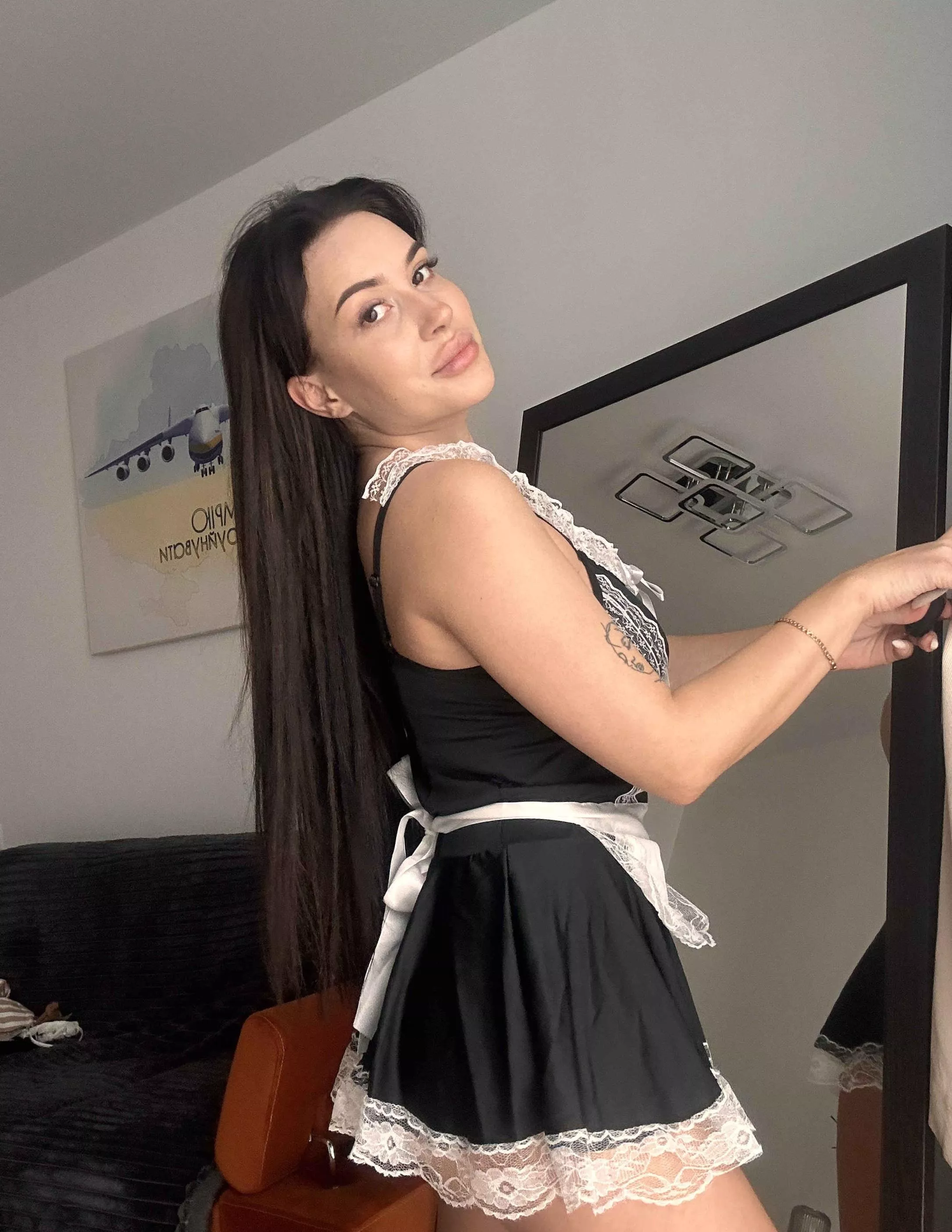 The little maid is here to clean up your mess posted by BeautifulDolphinn