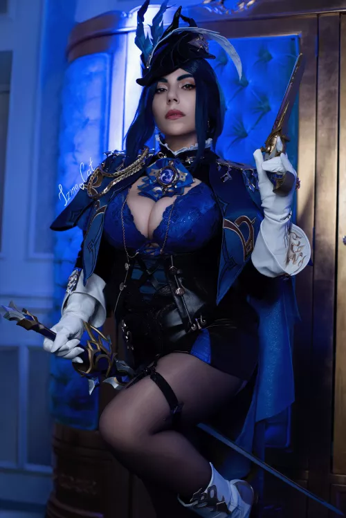 Clorinde from Genshin Impact by Izmacat by iam_izmacat