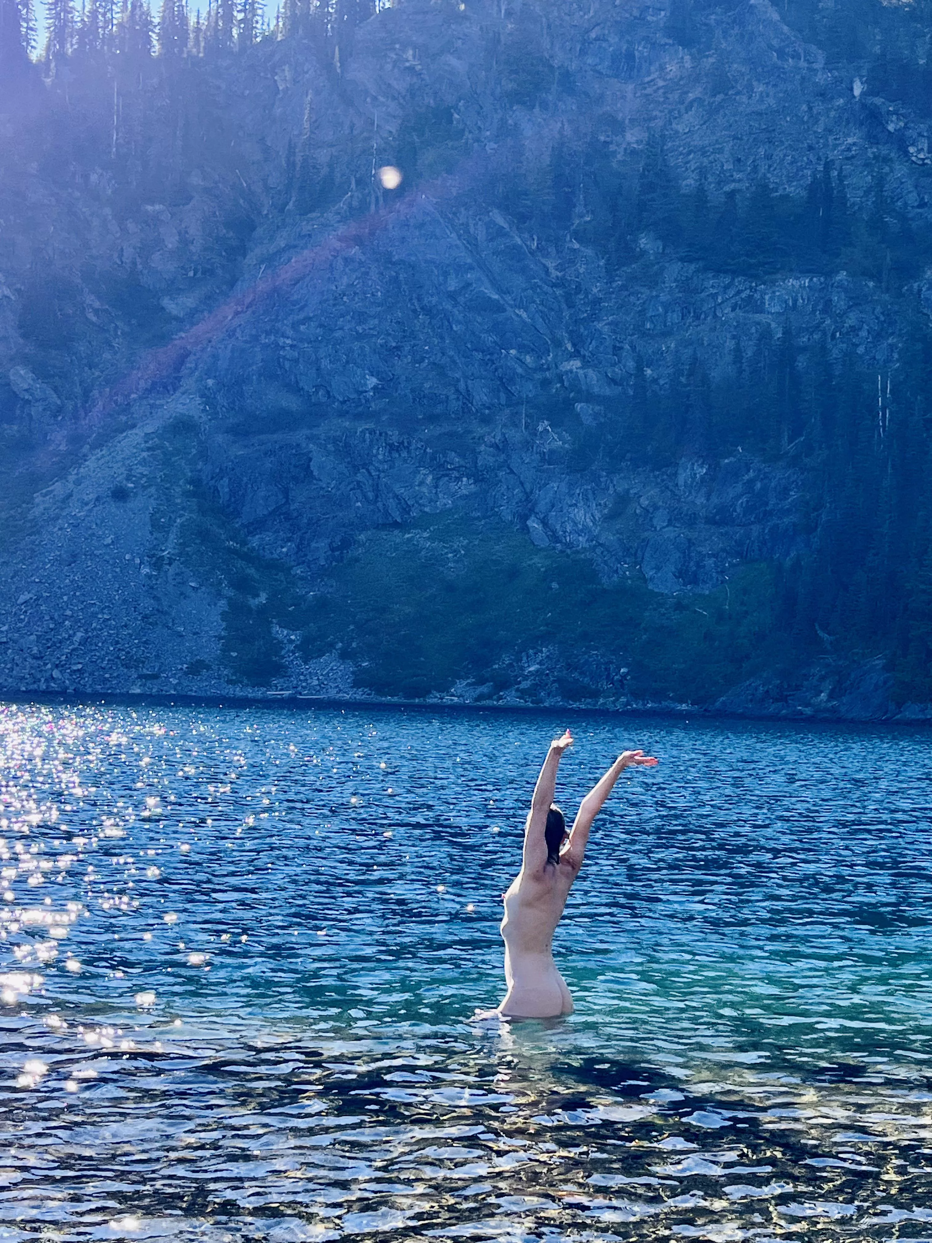 Dusk at the lake posted by Pnw-diva