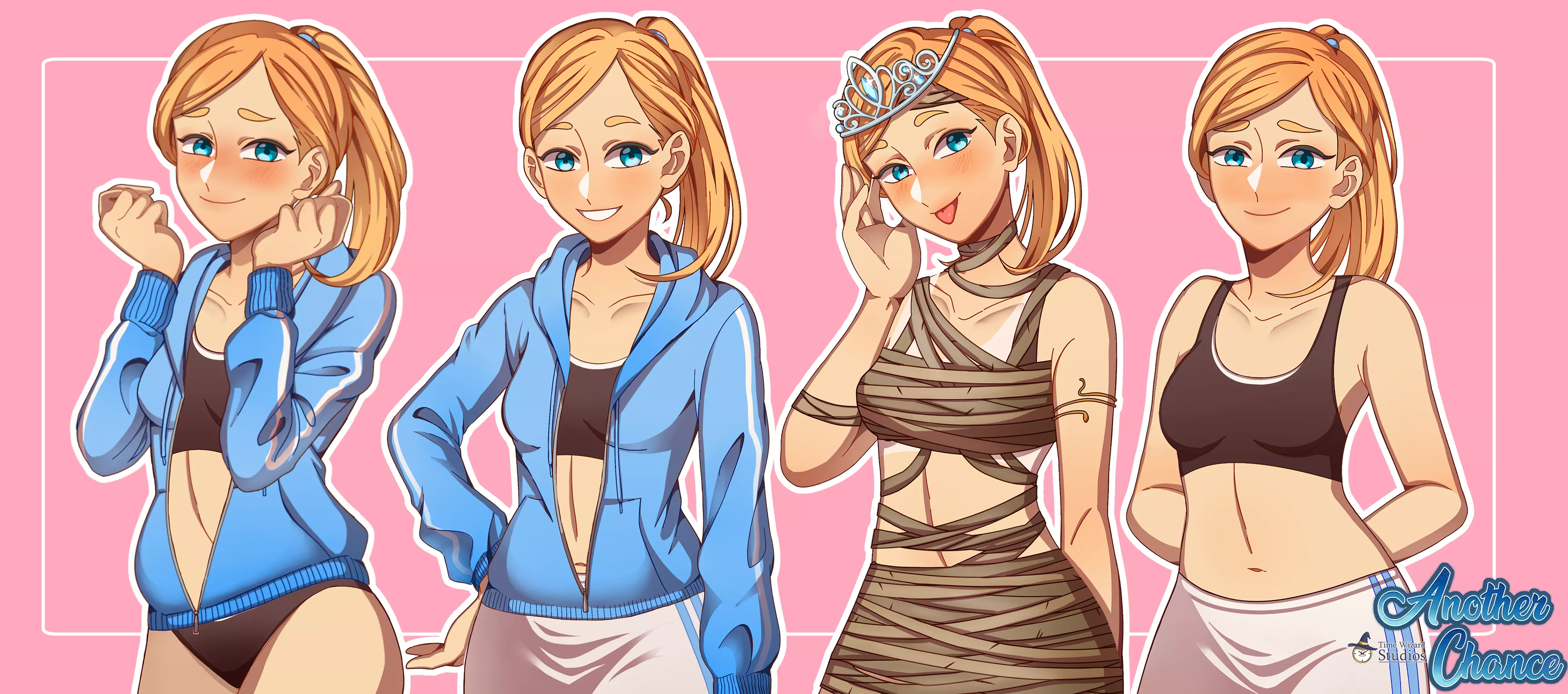 The many faces of Lindsey (TimeWizardStudios) [Another Chance] posted by TimeWizardStudios