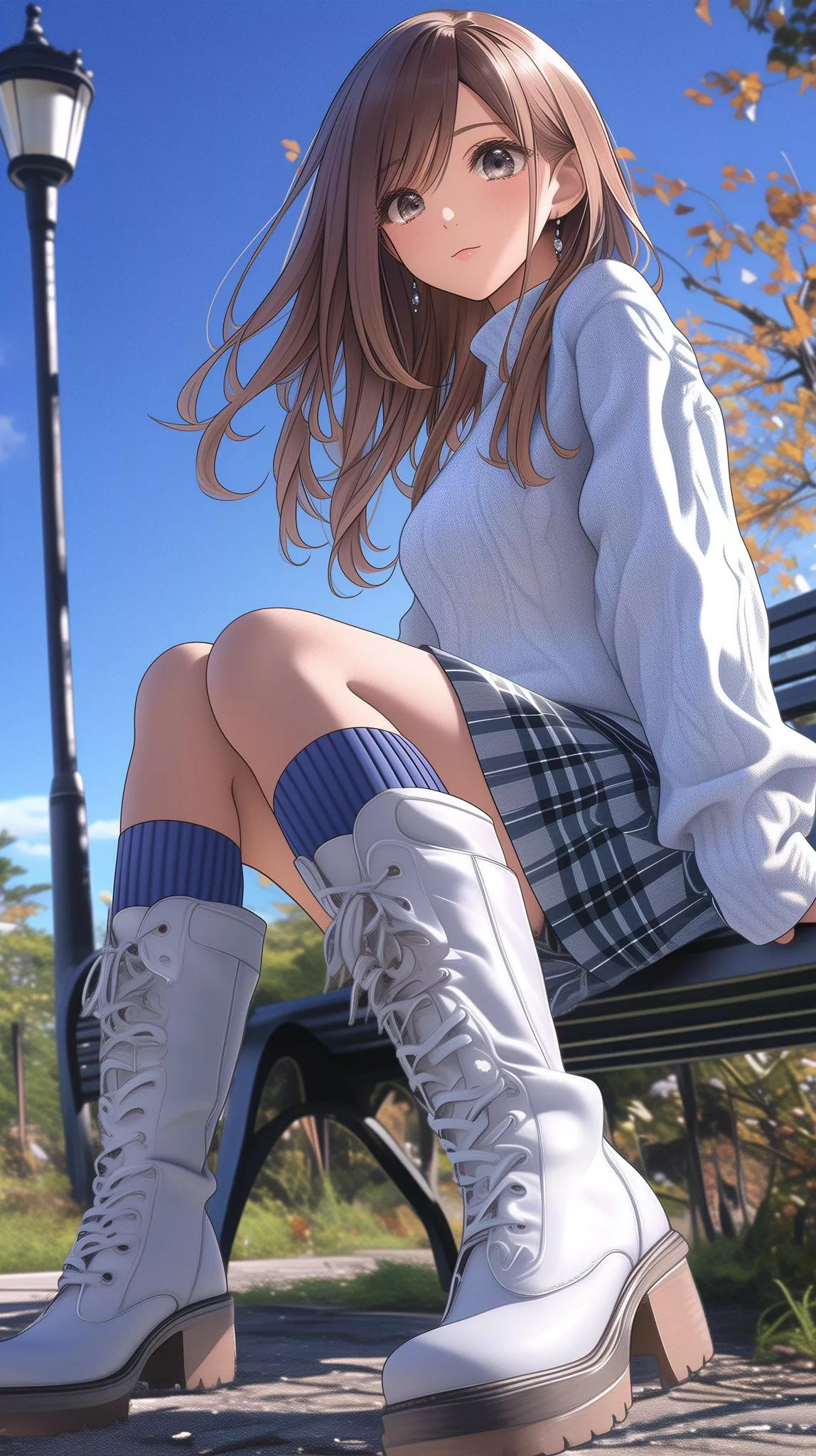 White Laced Boots  posted by CheetahSperm18