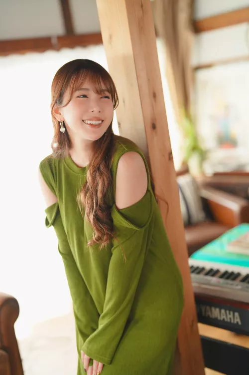Yui Hatano - Beautiful in Green...  by 297andcounting