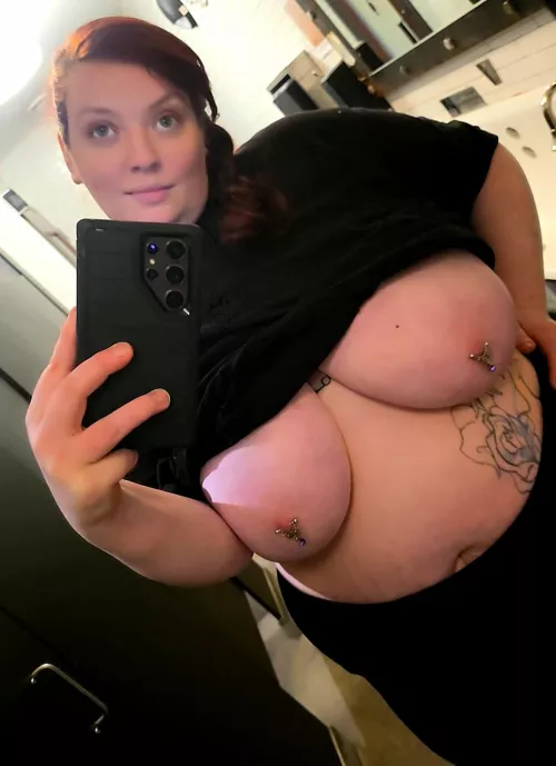 Been a while since I showed off some work titties,what do you think Daddy?  by Sundae_Vixen