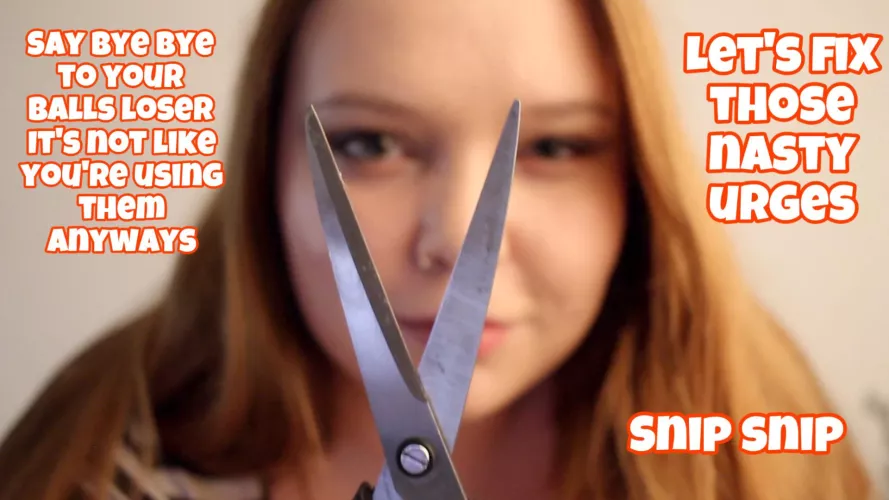 Castration is a permanent fix for your failed manhood imagefap: bendforblair by ChxbbyBxnny