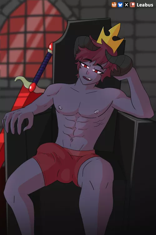 Darius from SunHaven! 😈🍆 by LeabusX