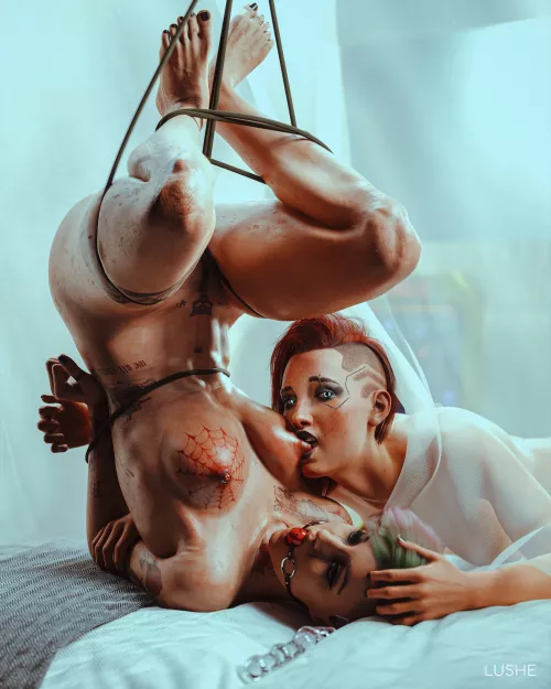 Judy tied up (lushe3d) by lushe3D