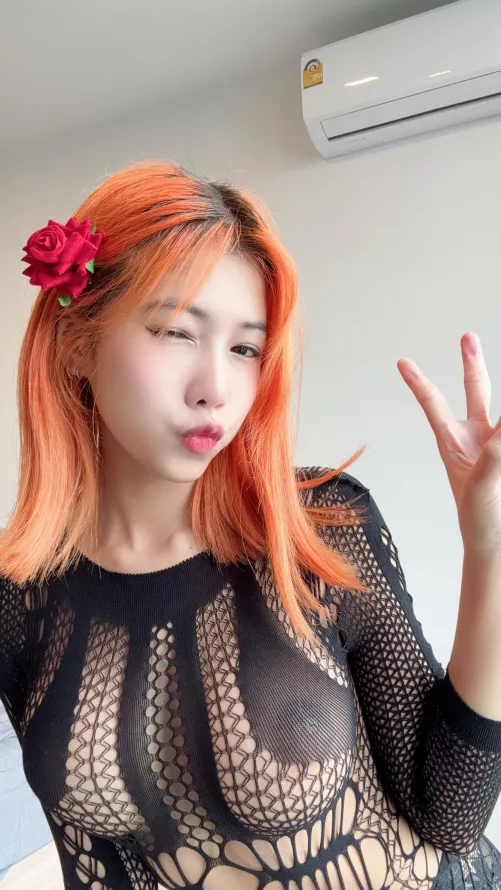 Just a horny sexy Asian girl by Talinealandr