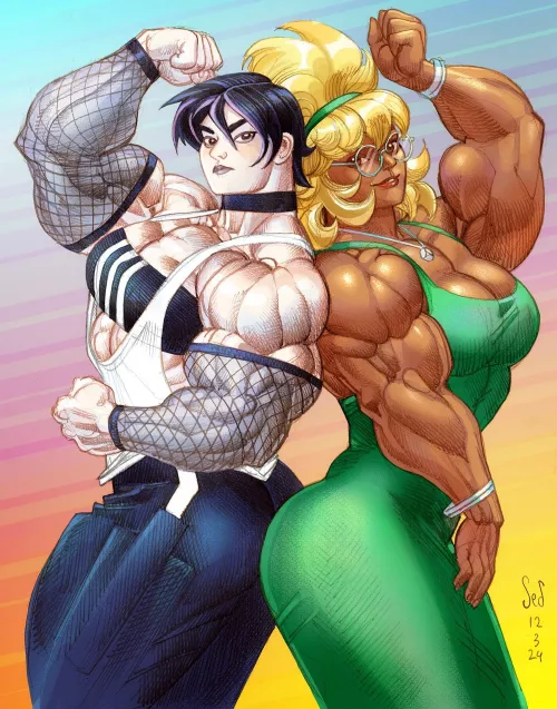 Liliana and Tereza [Jed Dougherty] by TheTMoneyMan