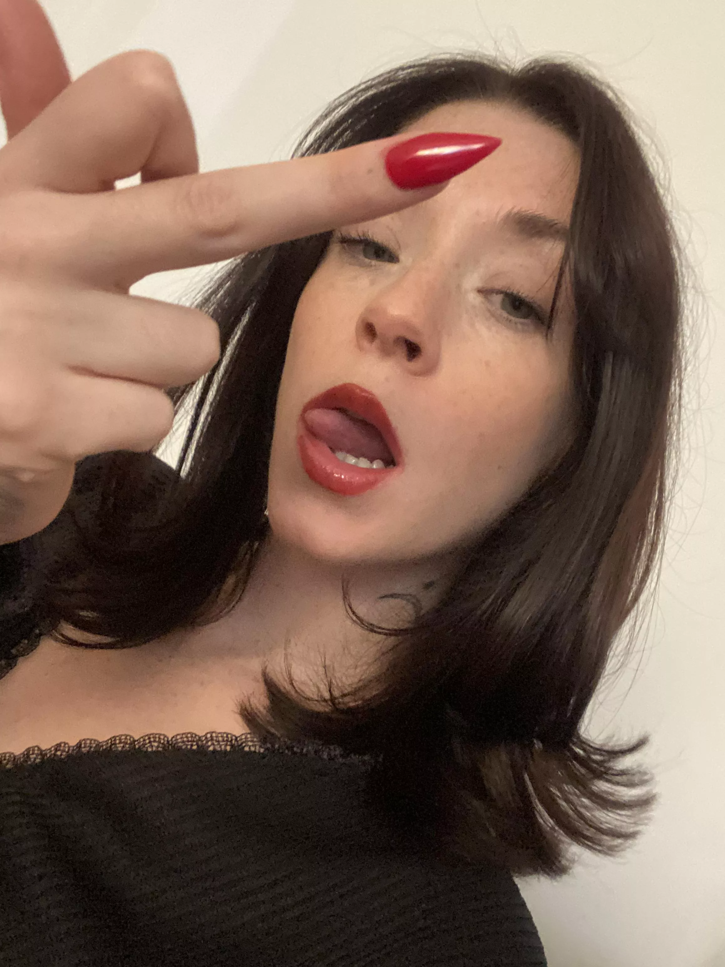 my middle finger is the only thing that you deserve  posted by SorayaGia