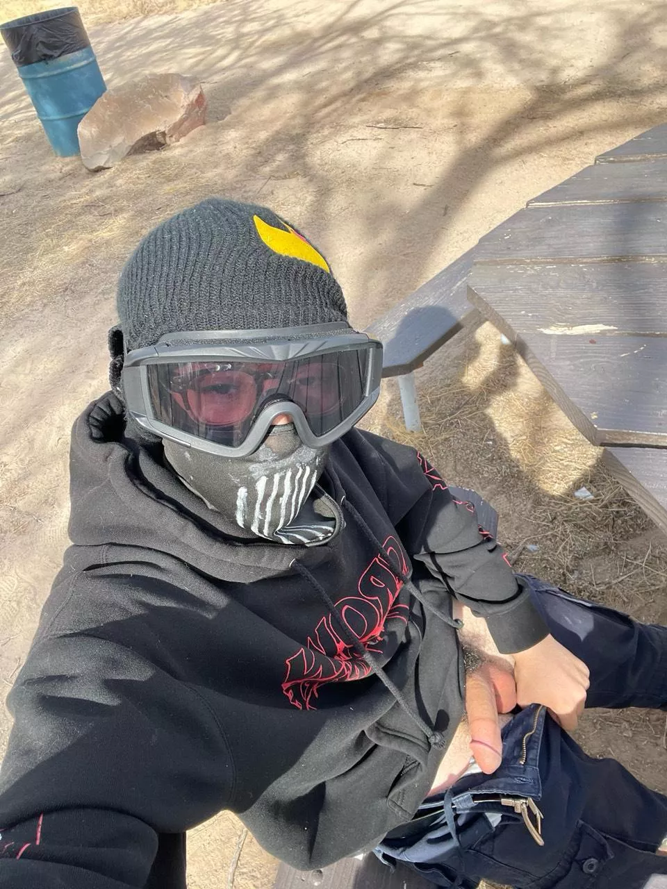 Outside and horny  posted by Late_Risk1806