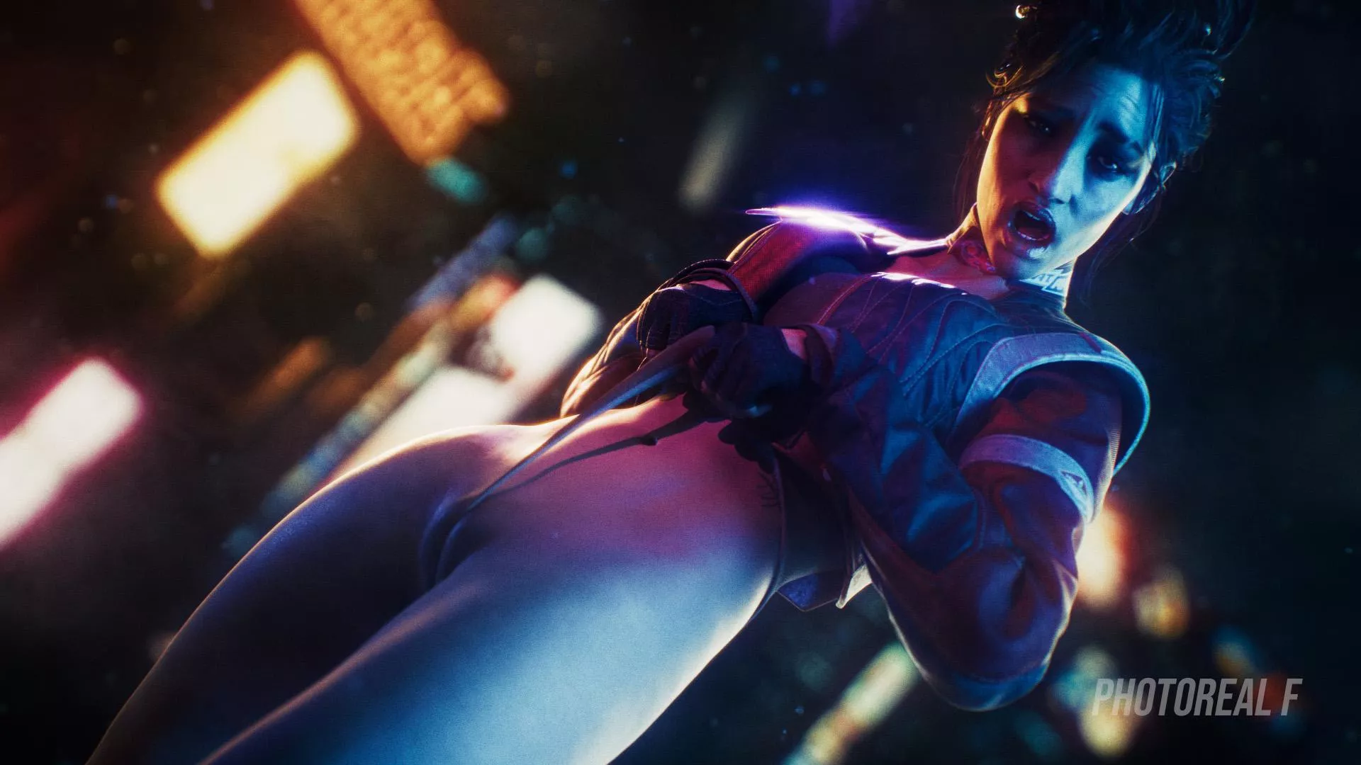 Panam Pulling - Panam Model by Rigid3d posted by PhotorealFetish