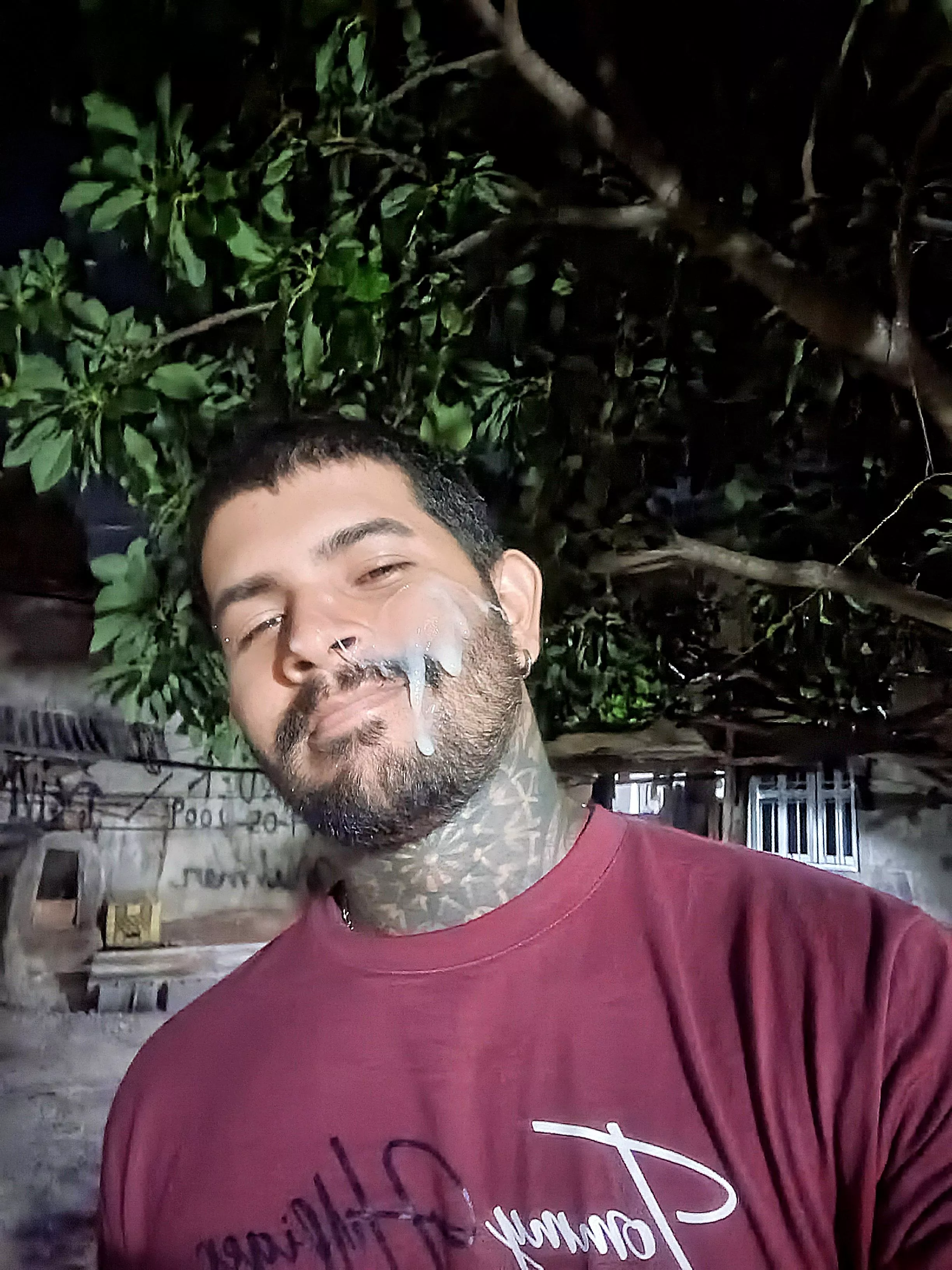 Party night and milk on the face 🥴 posted by onlyg-boy