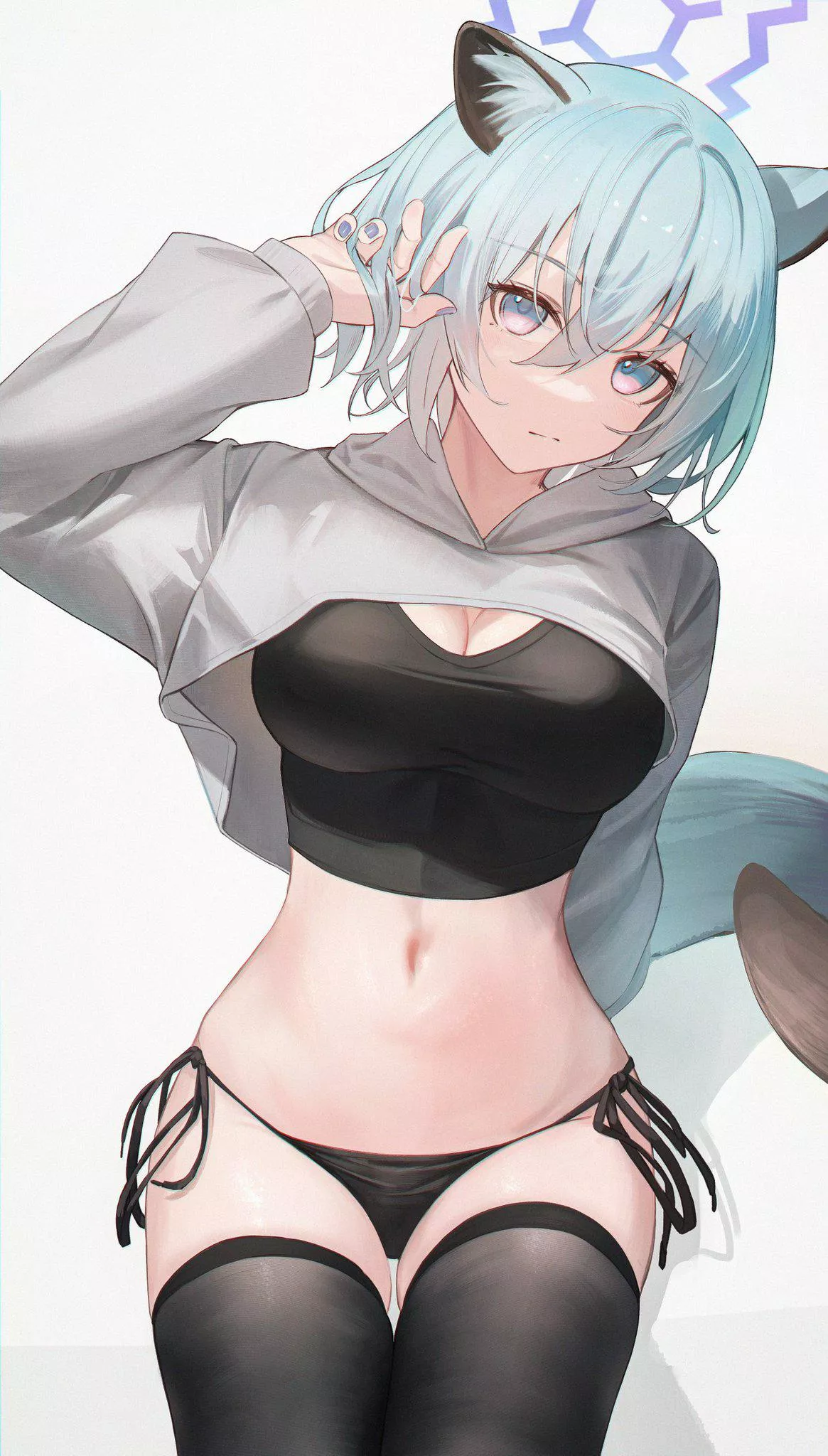 Shigure's delicious midriff [Blue Archive] posted by marxsander2016
