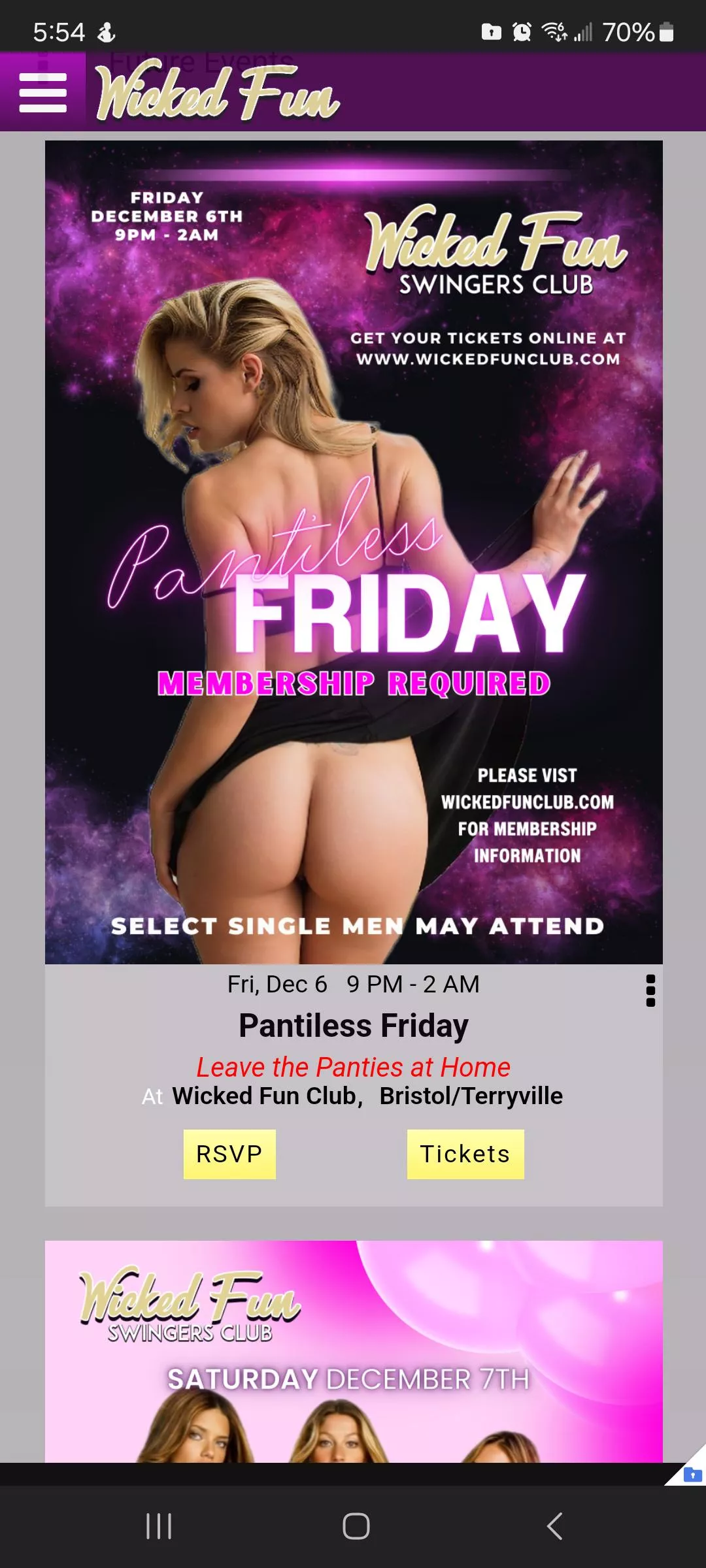 So did anyone go to wicked fun club? posted by Newadventure320