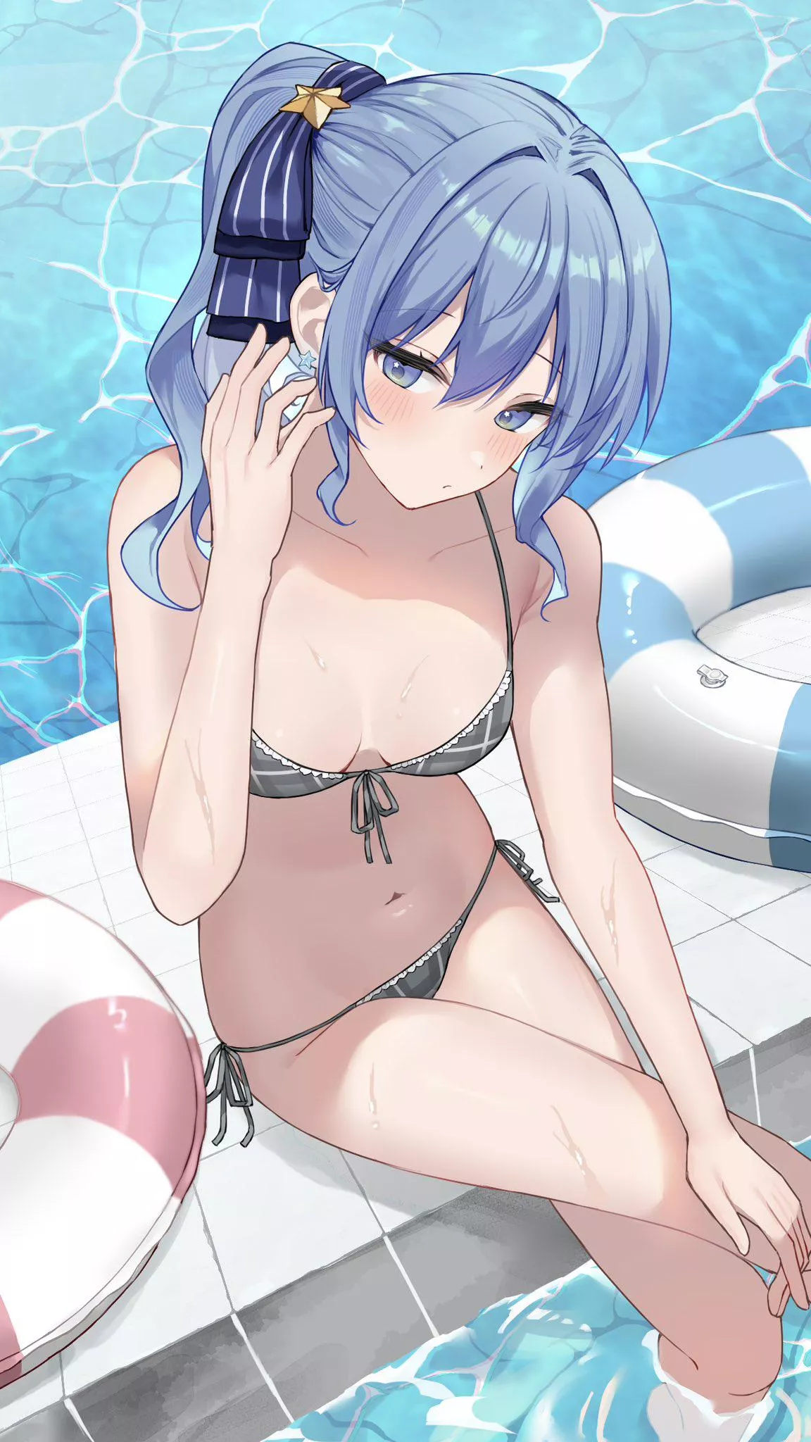 Suisei By The Pool [Hololive] posted by A_MASSIVE_PERVERT