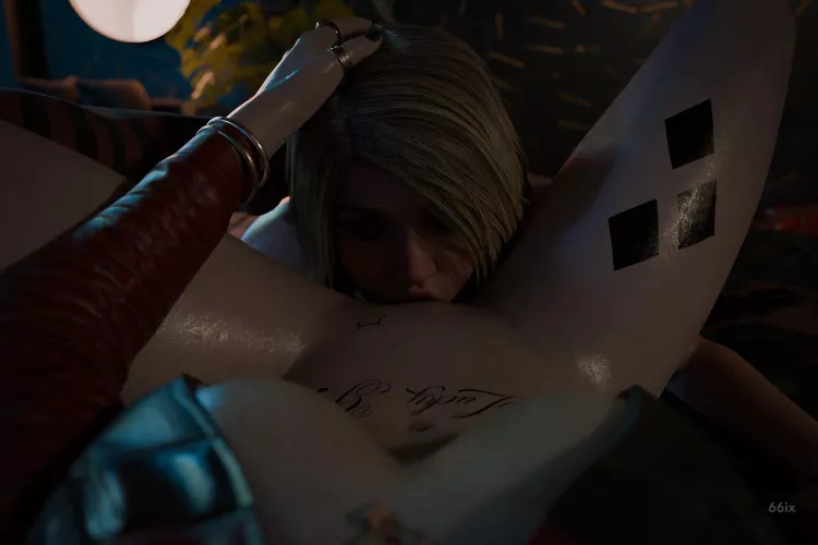 Supergirl & Harley Quinn Last Night (66ix)  by Mxfyn