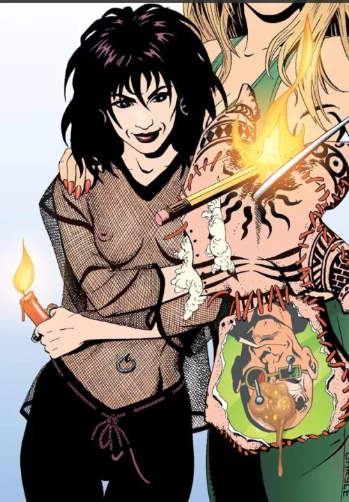 Transmetropolitan: Filth of the City, art by Garry Leach by Santylvania