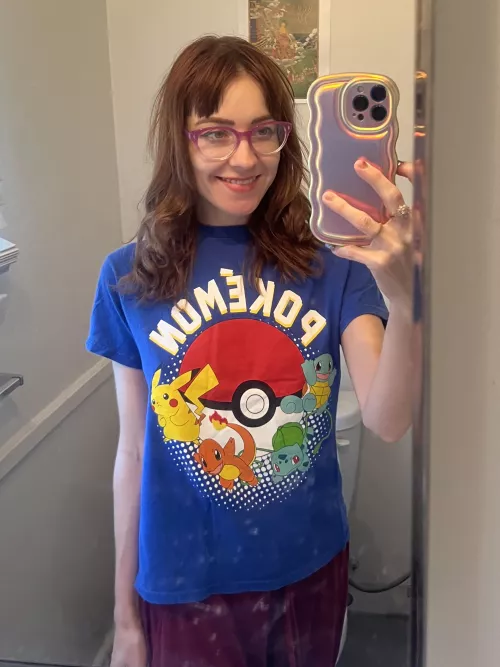 Trying to lure you to my gamer girl lair with promises of pokemon battles and deep throating  by TeslaPrincess69