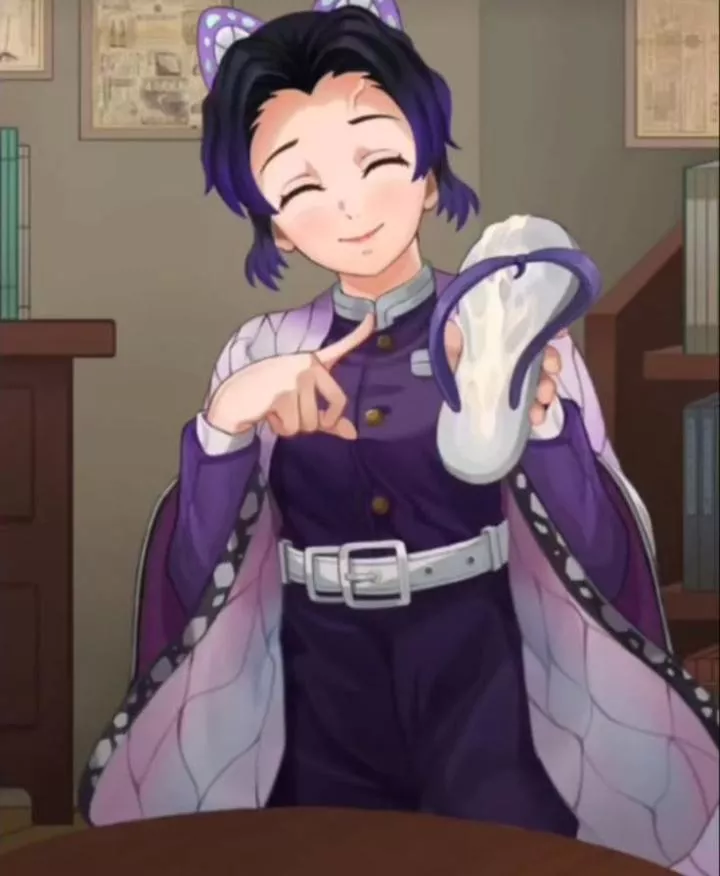 What did you do with Shinobu's sandals? 💜 posted by gmftdude