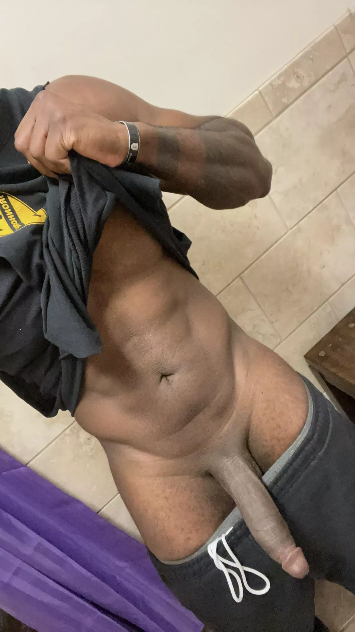 Working out really gets the blood flowing  posted by unlogicalthinking