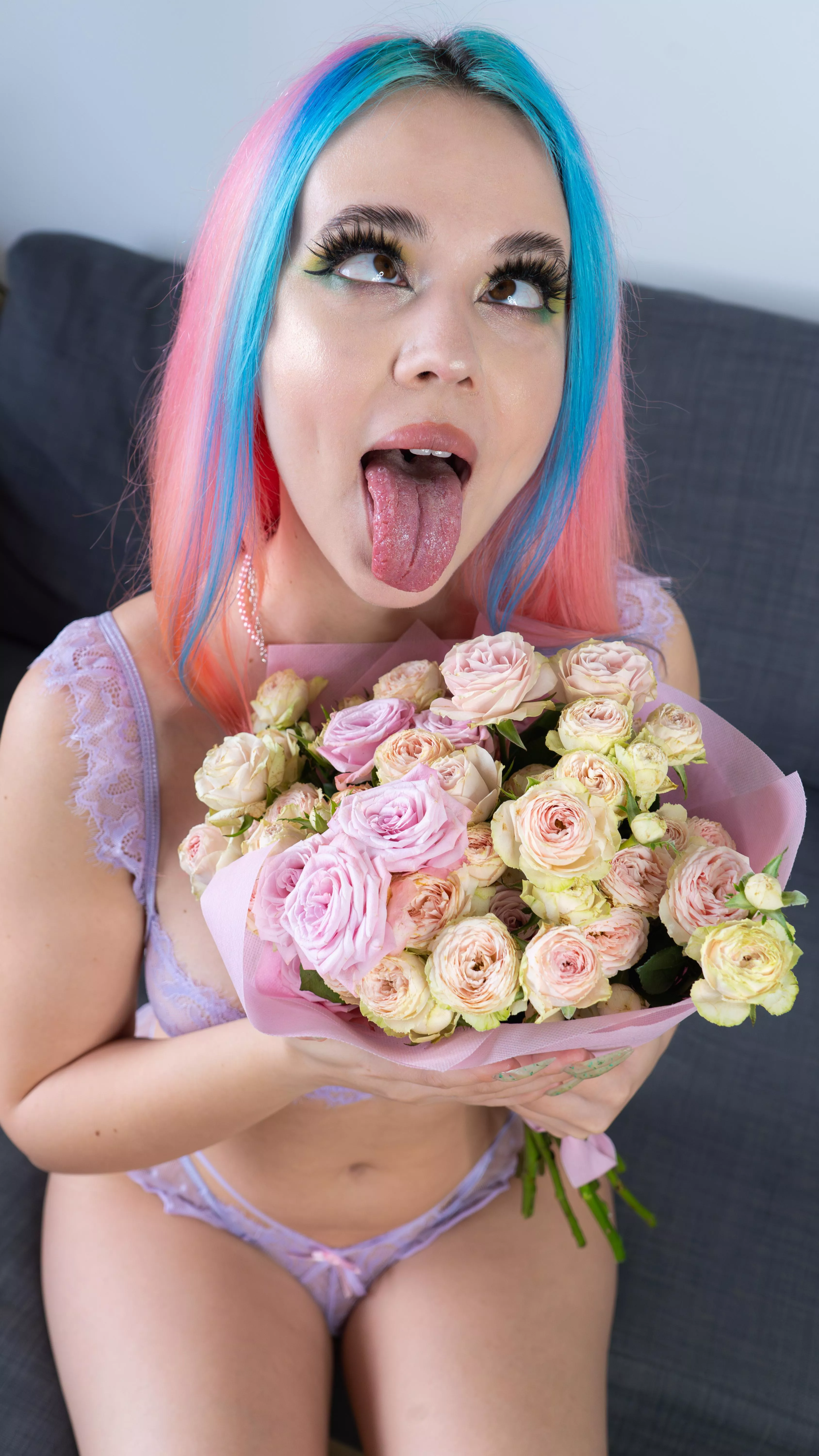 You don't have to worry, I'll swallow it all. posted by CharmingMistress