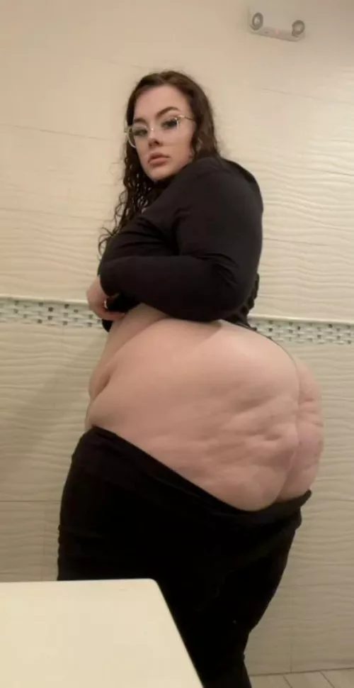 All the weight goes to my ass.. I hope you don't mind by Snowangelcake