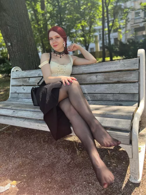 Black tights are so lovely  by ichigo_emaa