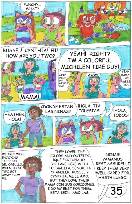 Even in his imaginary world, Chris intends to be a neglectful parent.  by CoweanMacLir