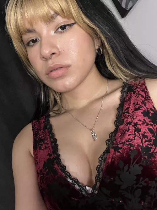 My new dress is perfect for a date [F] by QueenKitty515