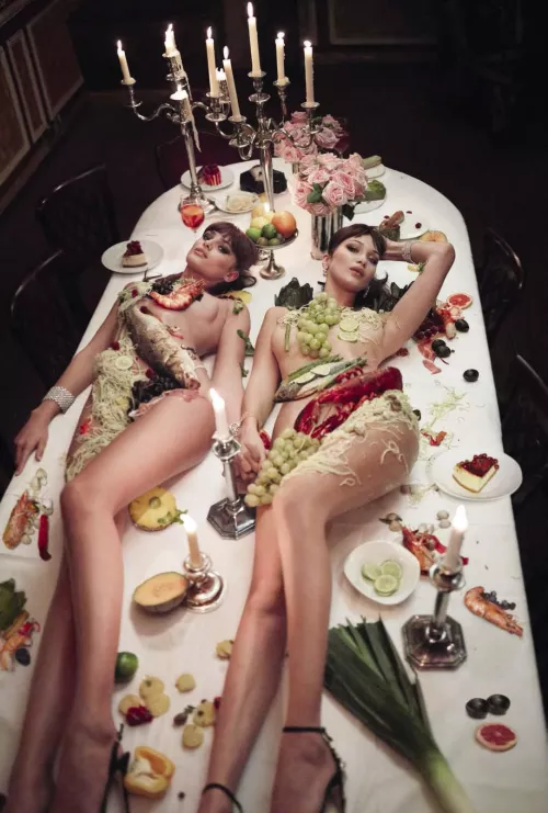 Bella Hadid by Mert & Marcus, 2016 by GarbegeMan