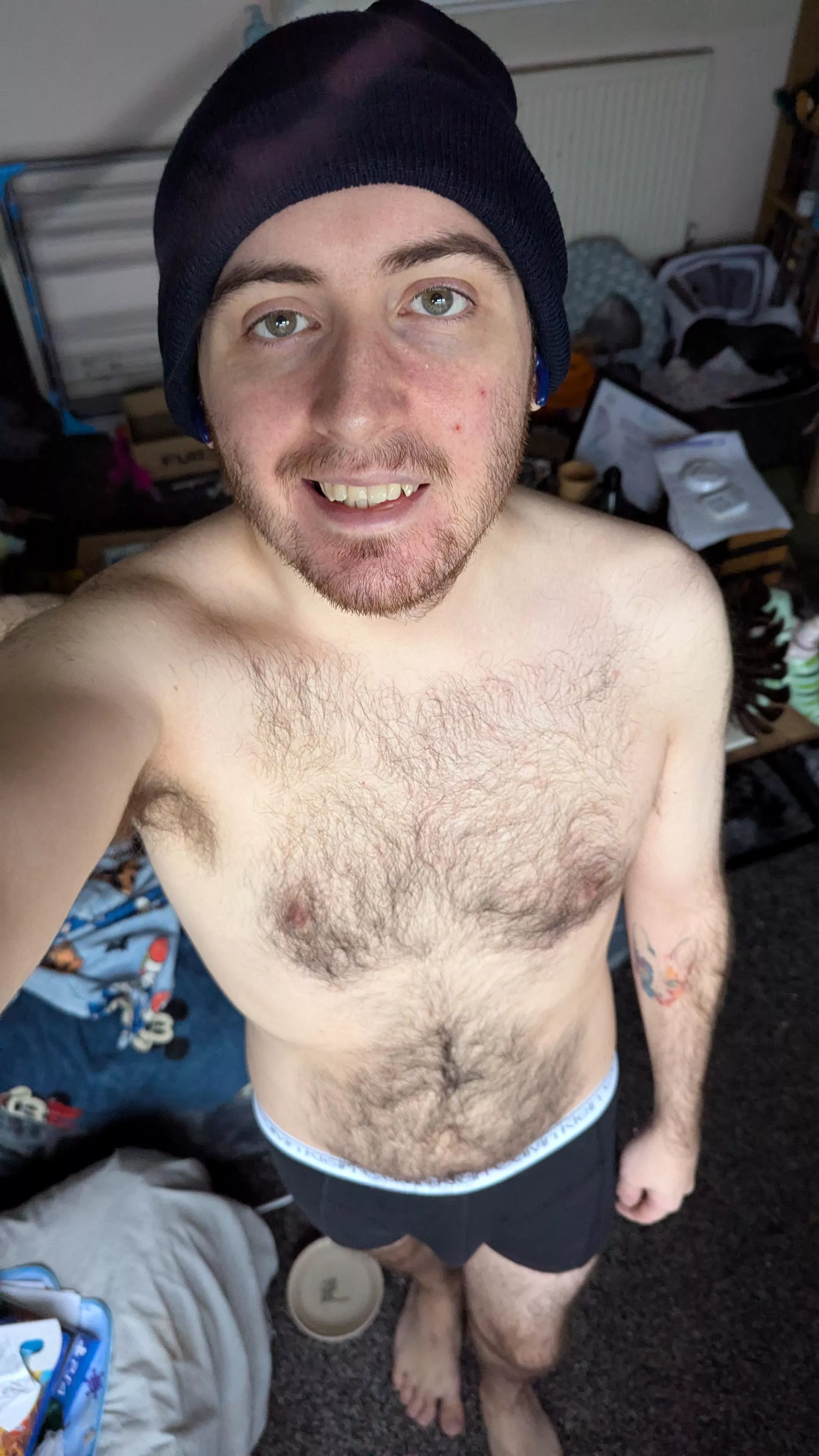 Chilling in my Calvin's :) posted by Cook-Motor