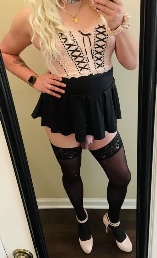 Doesn’t my cage match nicely? by pinkprincesschastity