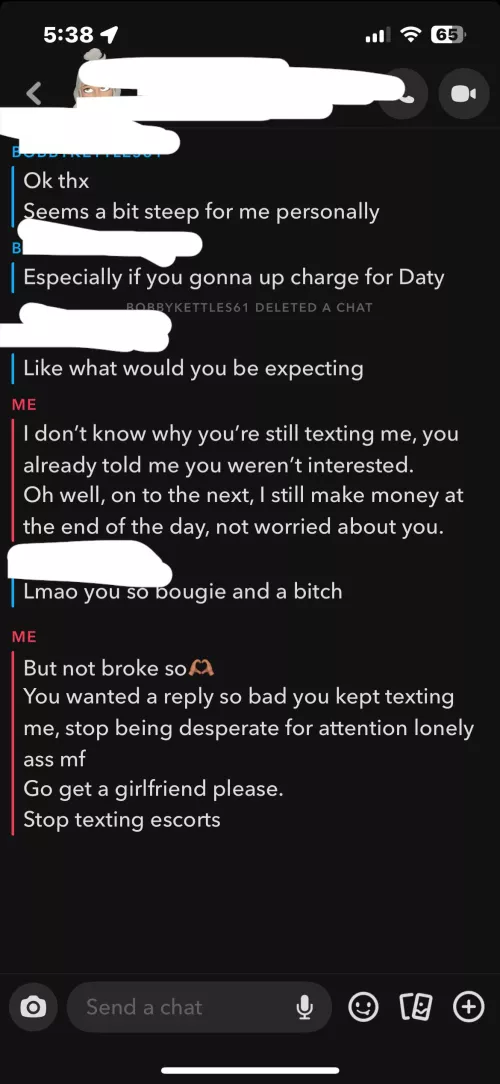 Don’t be mad bc you’re broke and can’t afford me😘 by TrixxieRose