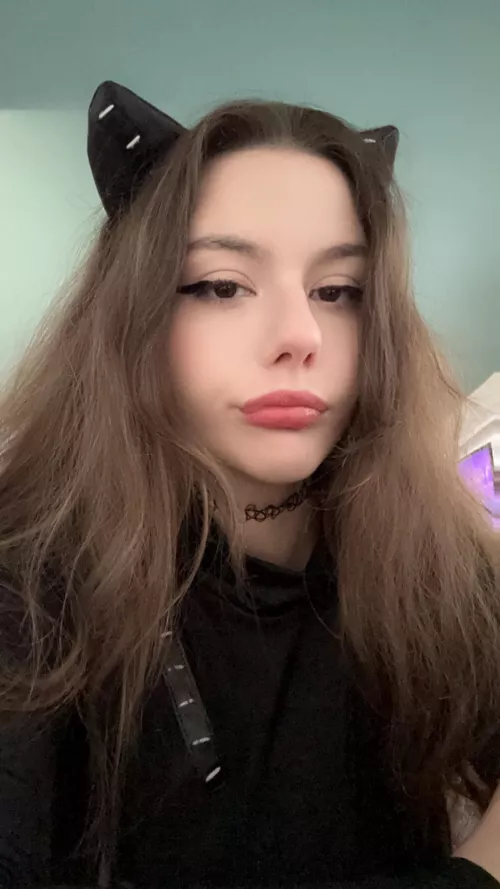 Ever been dominated by a black cat girl…? 🐈‍⬛😈 by Meaaly26