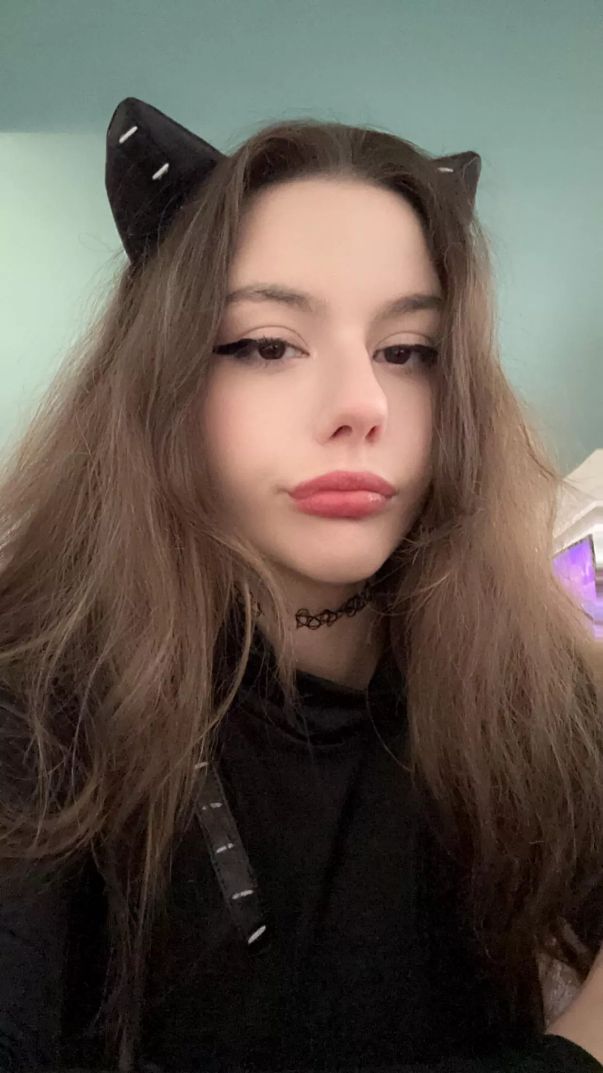 Ever been dominated by a black cat girl…? 🐈‍⬛😈 posted by Meaaly26