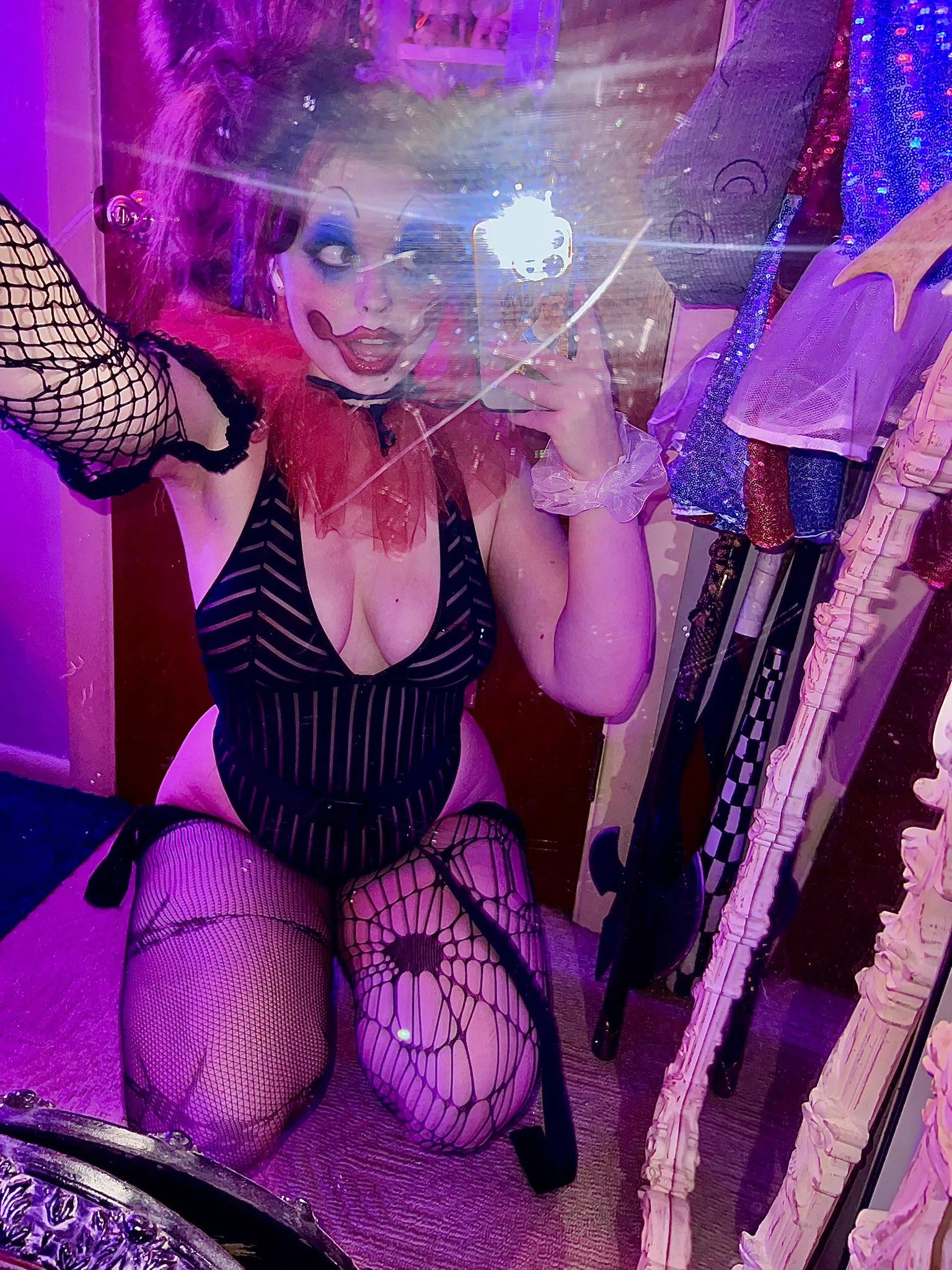 Feeling silly and sexy tonight posted by Scarlettclown