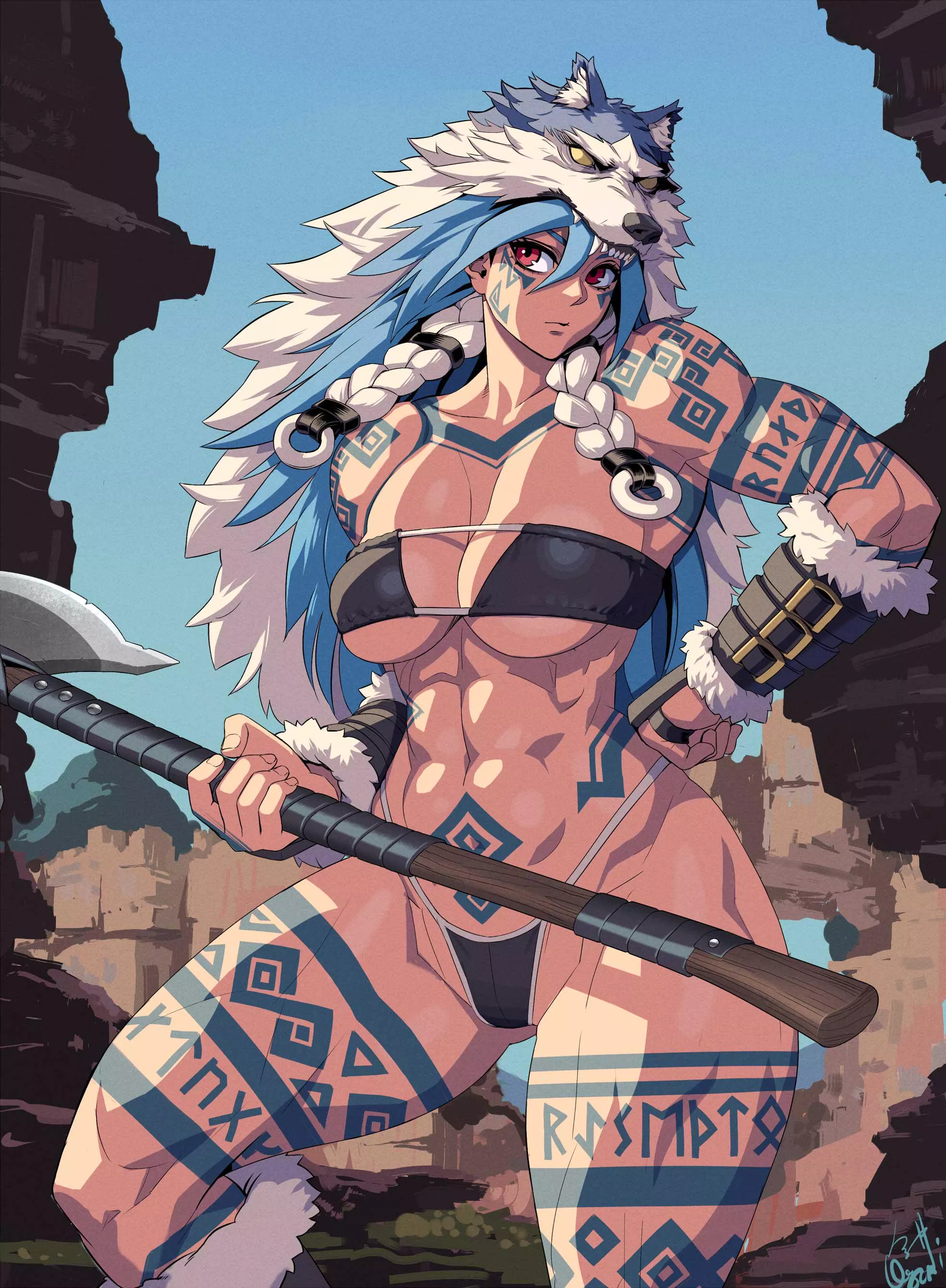 Fenris (Ogami) [Original] posted by Throwawheylmao