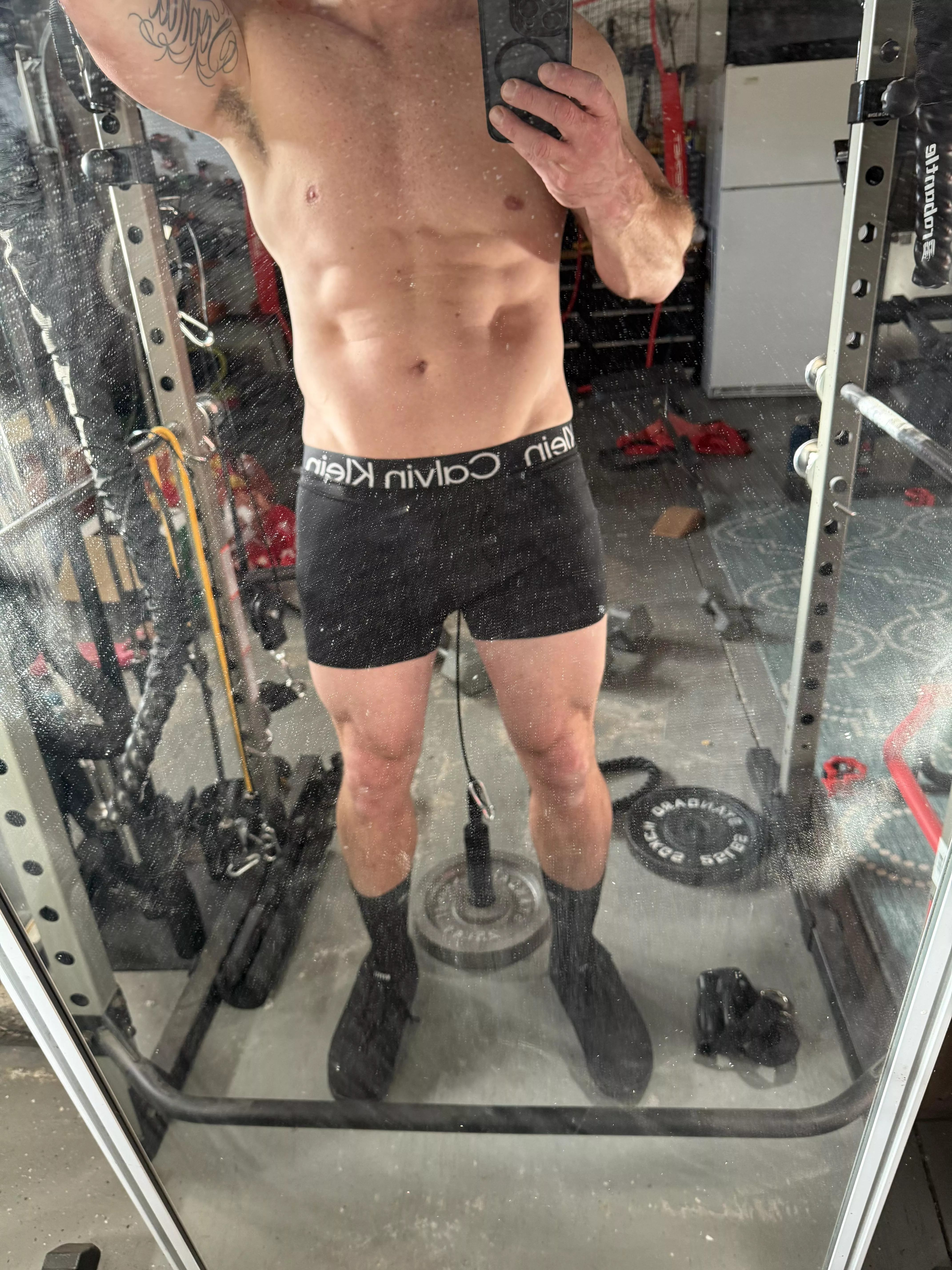 Garage workout about to go down  posted by Btp2487