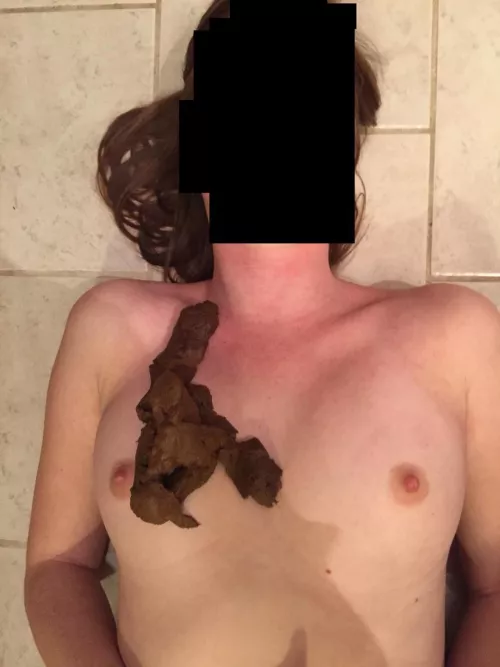 Huge shit on some B cups (f) by CorrectParticular865