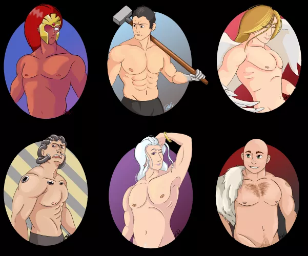 I suppose it's not really all that smutty, but I made some suggestive young primarch art by ToyScoutNessie