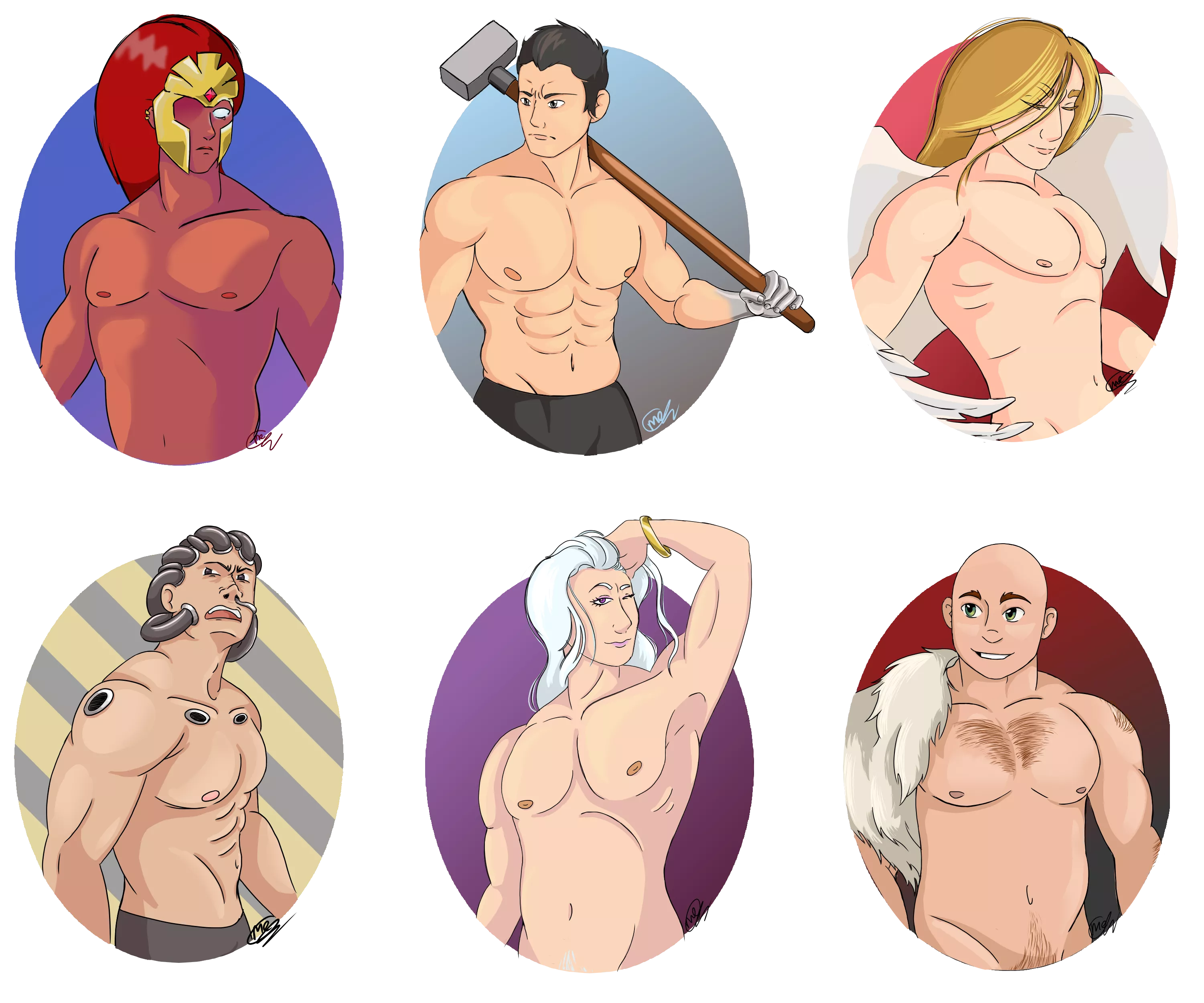 I suppose it's not really all that smutty, but I made some suggestive young primarch art posted by ToyScoutNessie