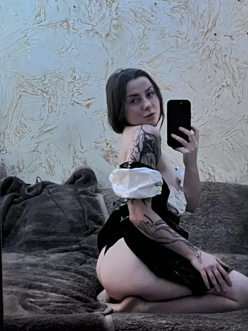 i think I should have  shorter skirt by Mystic_Melody__