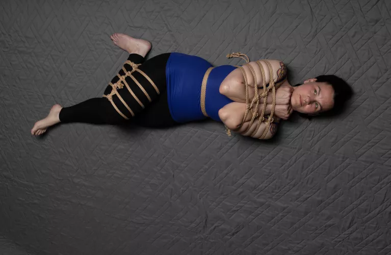 Introducing a friend to Shibari by 164actual