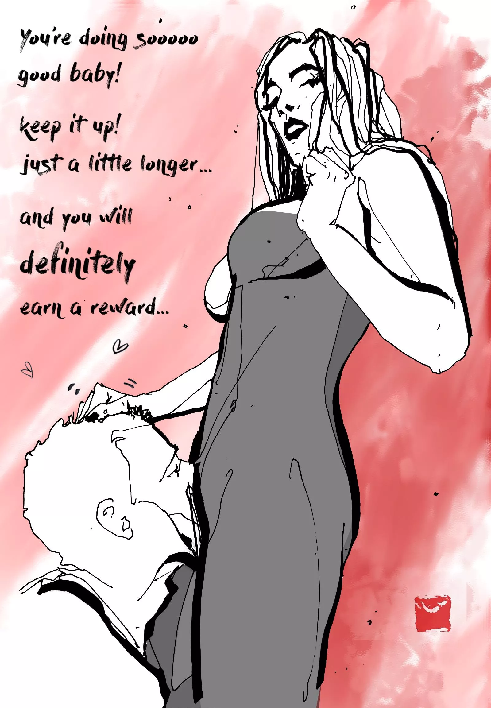 Just a little more baby, your rewards coming [OC] posted by Ricesafely