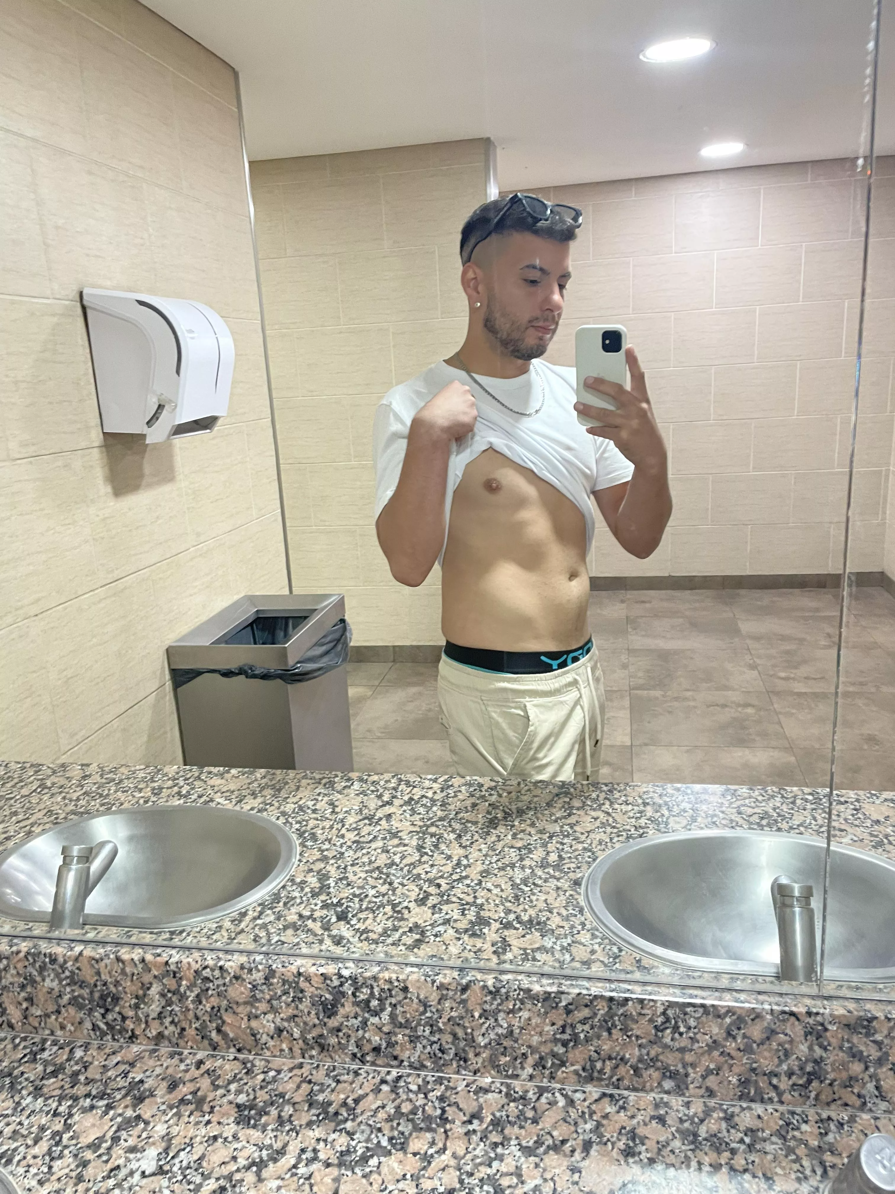 lick it here in the cinema bathroom! hurry before someone arrives posted by latinpedropedro