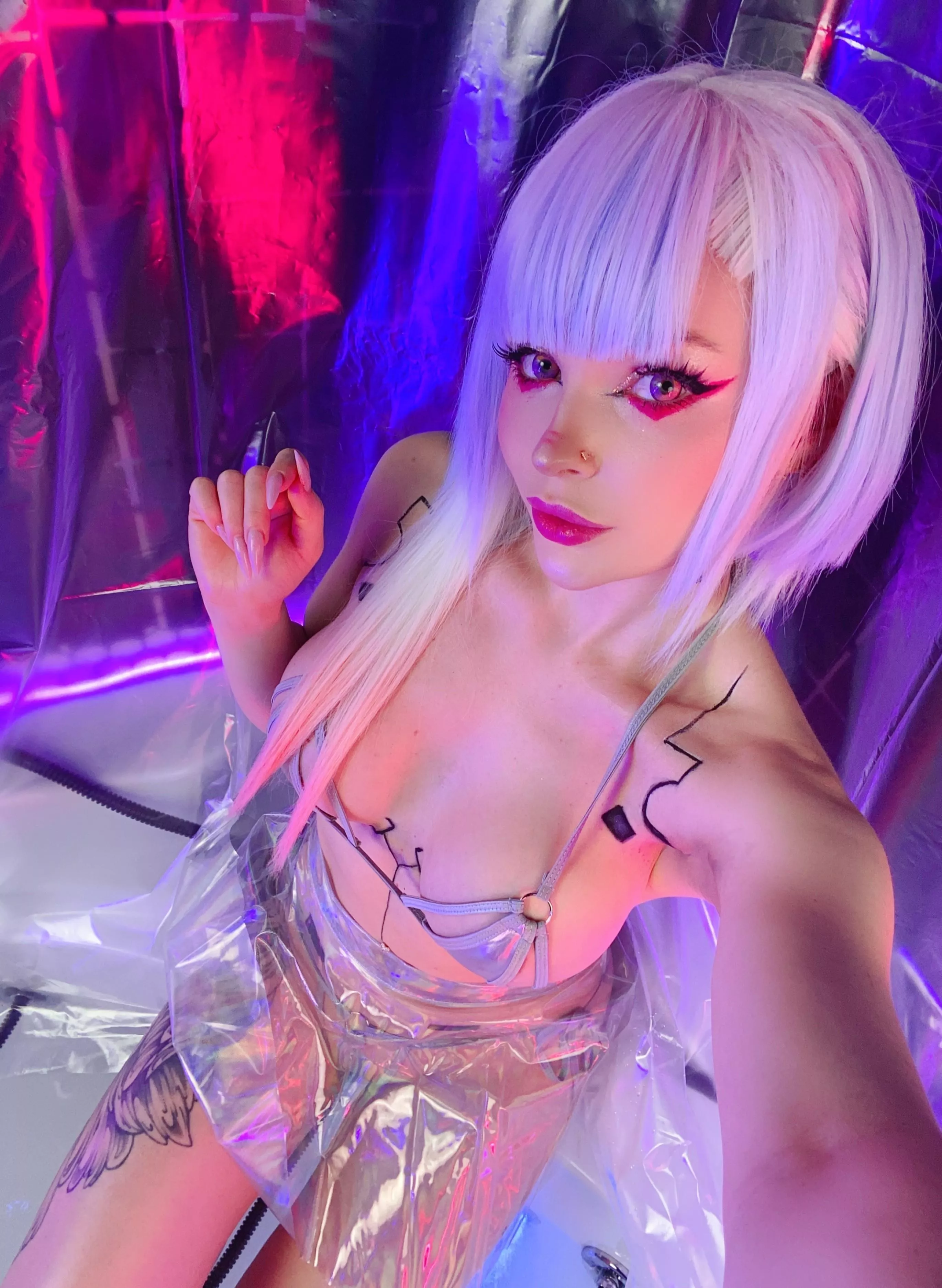 Lucy from Cyberpunk cosplay by Sonya Vibe posted by SonyaVibe