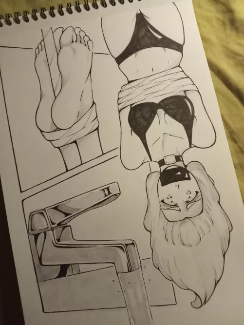 Manga panel i tried to make by InfamousCopy6832