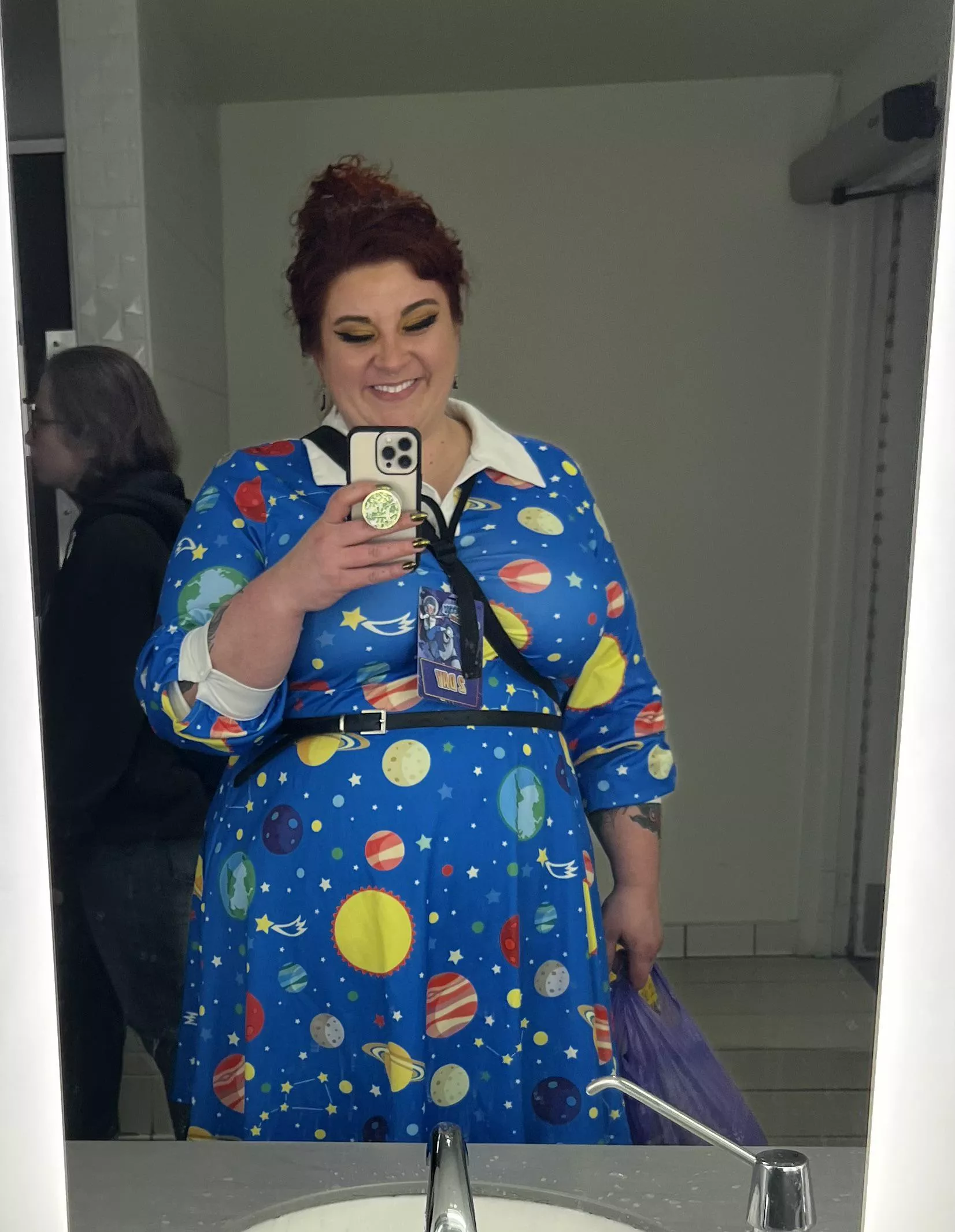 Ms Frizzle was a hit at GalaxyCon this weekend. 🤓 posted by MsPriscillaD