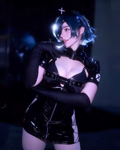 My Nurse Himeno Cosplay from Chainsaw Man (not_sugashi) by not_sugashi