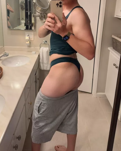 my thong and tank match :) by redditcuhristopher